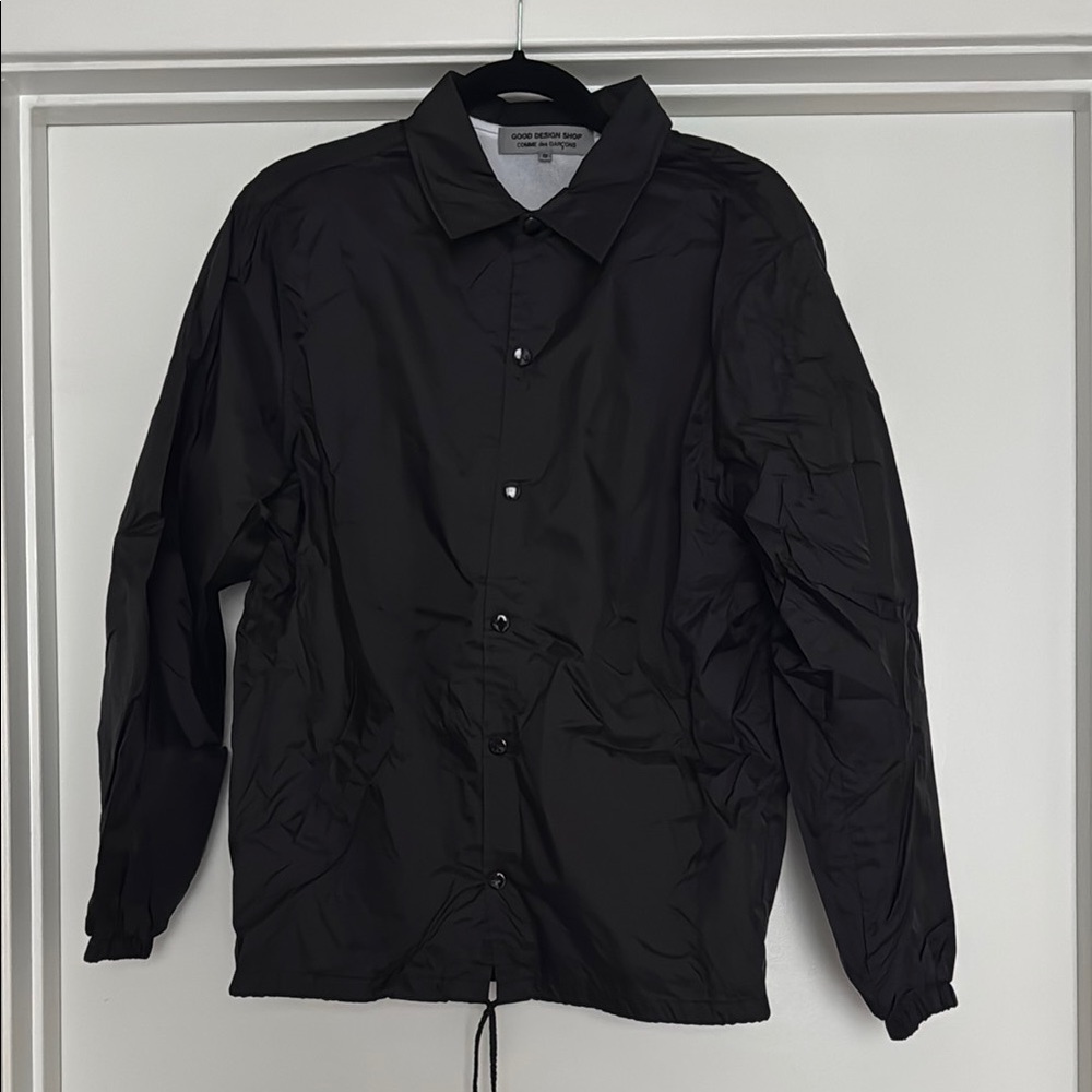 Comme des Garcons Black Windbreaker Jacket